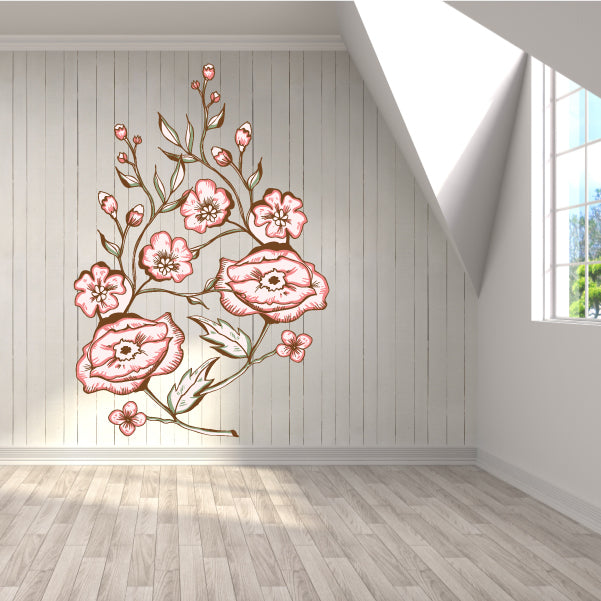 Image of Illustrated Flower Stickers