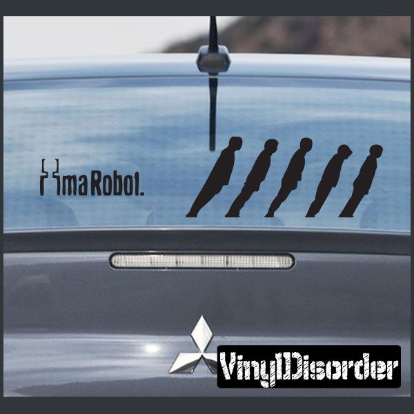 Image of Im a Robot Lean Decal