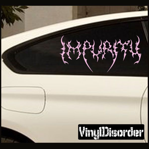 Image of Impurity Decal