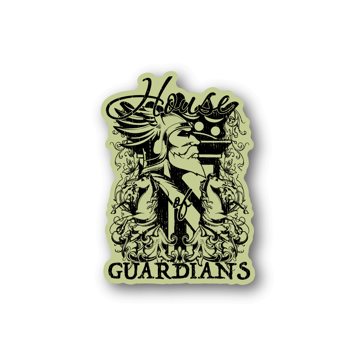 Image of Indian Chief House of Guardians Sticker