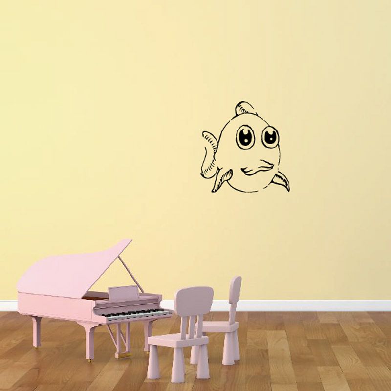 Image of Innocent Looking Fish Decal