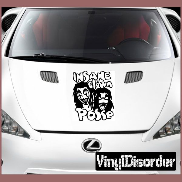 Image of Insane Clown Posse Faces Decal