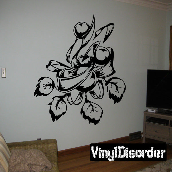 Image of Intricate Tattoo Flower Decals