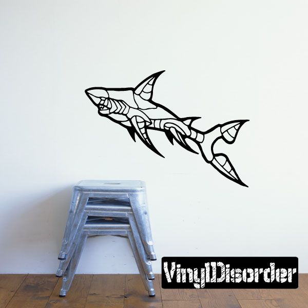 Image of Inuit Style Shark Decal