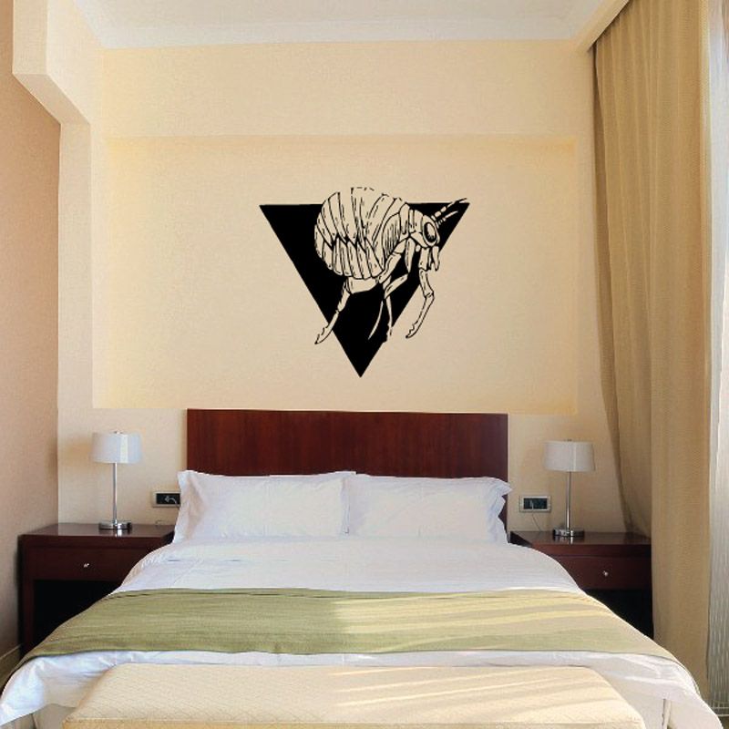 Image of Inverted Triangle Flea Decal