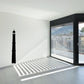 Islamic mosque minaret wall decal, tall black silhouette