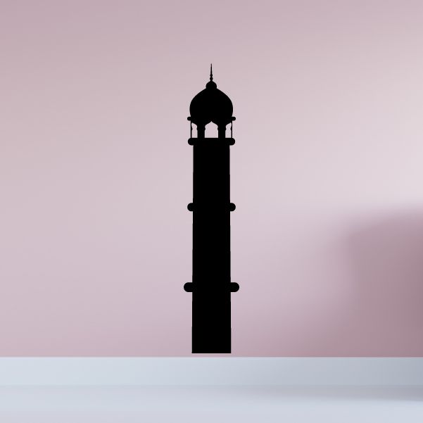 Image of Islamic Mosque Top Pillar Decal