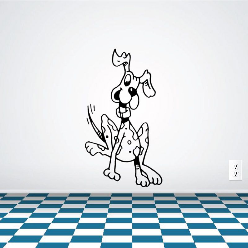 Image of Itchy Dalmation Decal