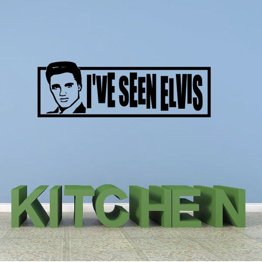 Image of Ive Seen Elvis Decal