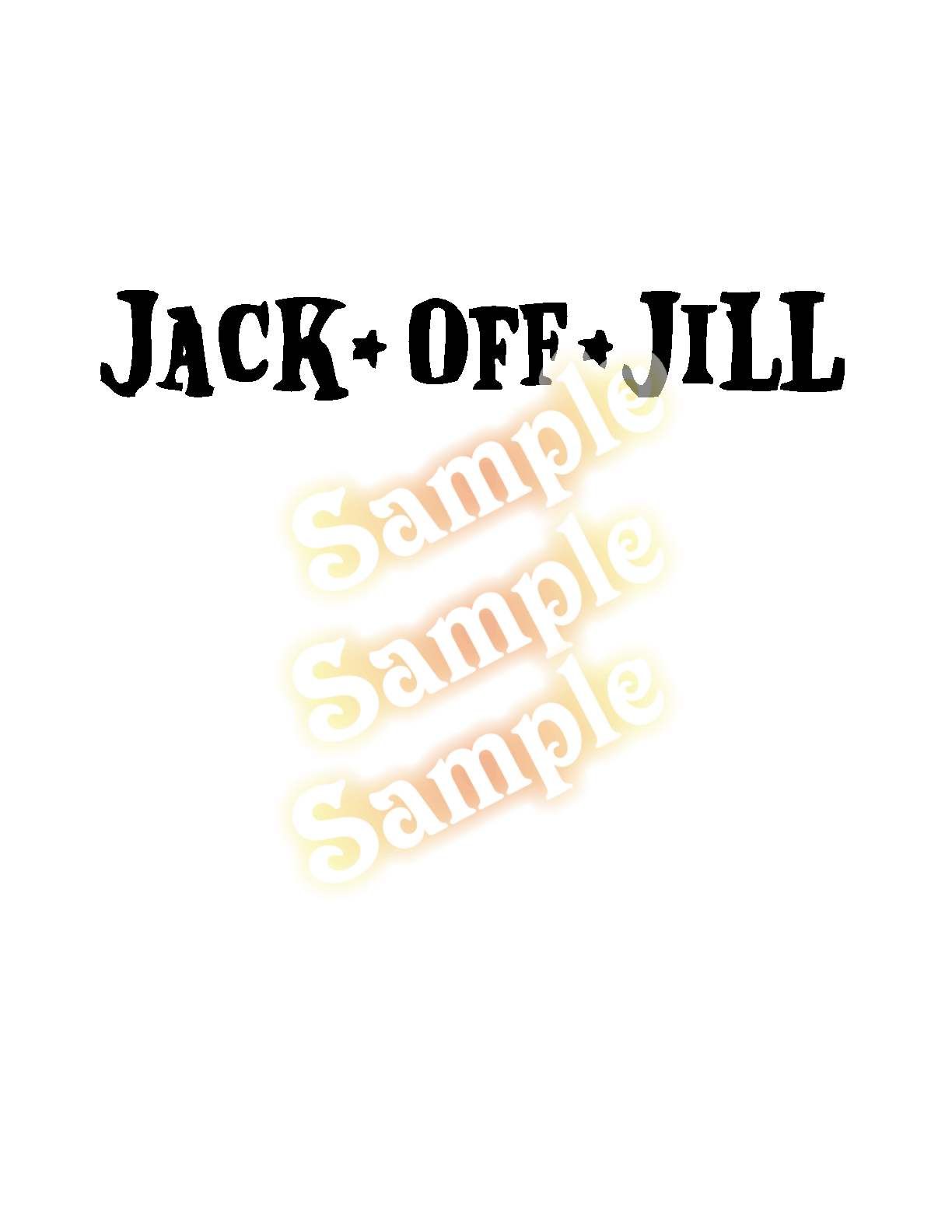 Image of Jack off Jill Decal