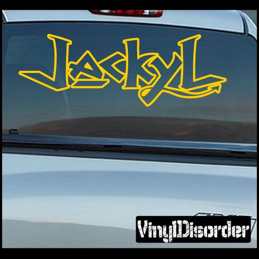 Image of Jackyl Filled Decal