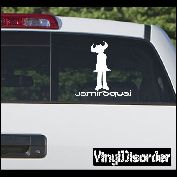 Image of Jamiroquai Logo Text Decal