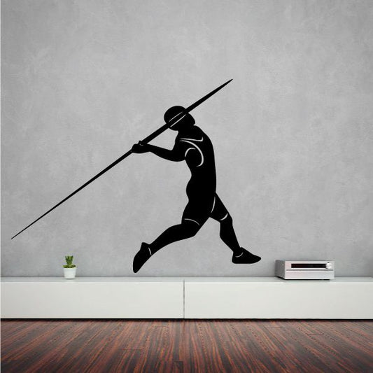 Image of Javelin Throwing Decal