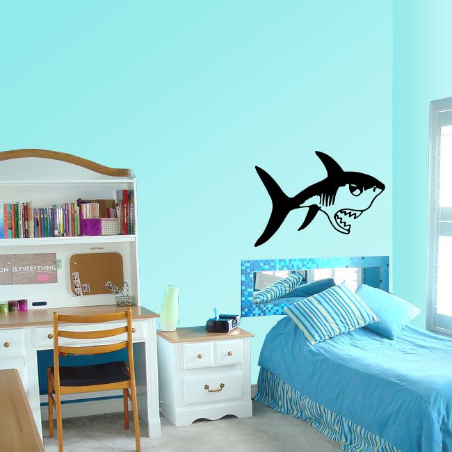 Image of Jaw Open Shark Decal