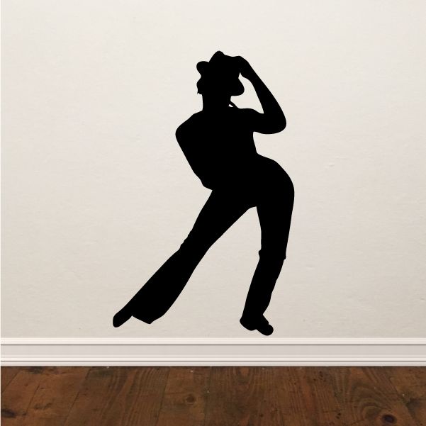 Image of Jazz Dancer Wall Decal - Vinyl Decal - Car Decal - BA003