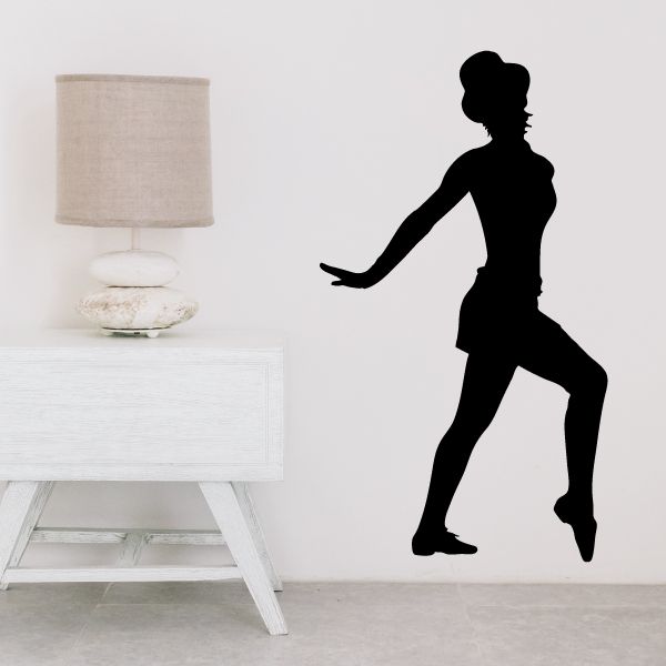 Image of Jazz Dancer Wall Decal - Vinyl Decal - Car Decal - BA009