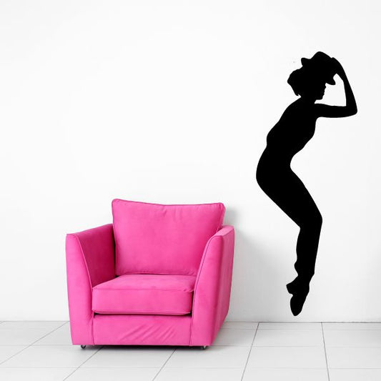 Image of Jazz Dancer Wall Decal - Vinyl Decal - Car Decal - BA013