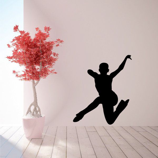 Image of Jazz Dancer Wall Decal - Vinyl Decal - Car Decal - BA023