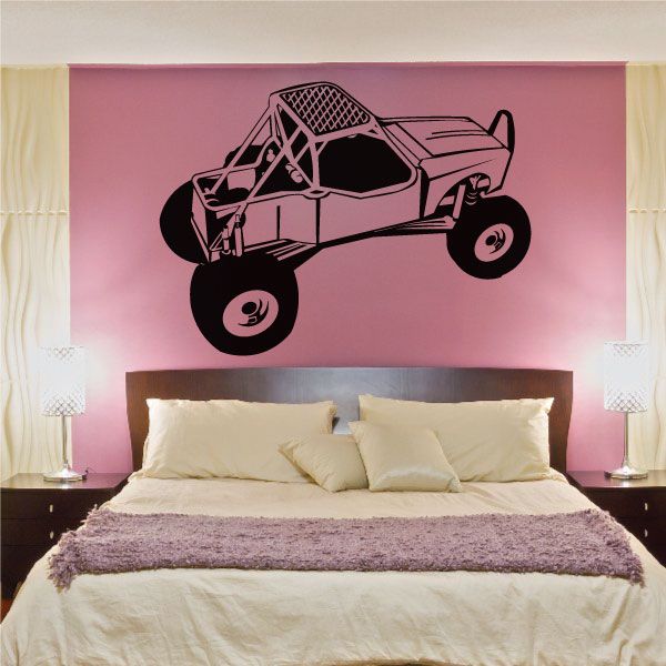 Jeep 4x4 off-road rock climbing vinyl window decal with stylized vehicle illustration