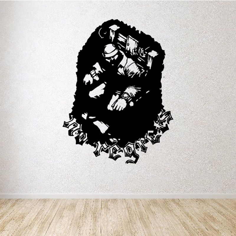 Image of Jester Wall Decal - Vinyl Decal - Car Decal - CD016