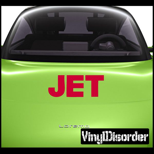 Image of Jet Decal