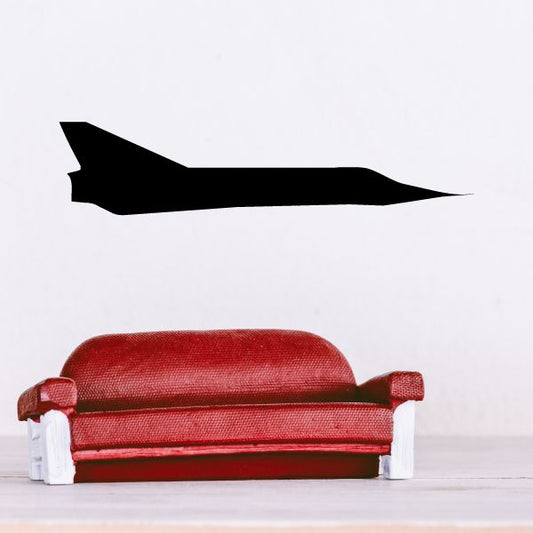 Image of Jet Wall Decal - Vinyl Decal - Car Decal - Aircraft - BA066