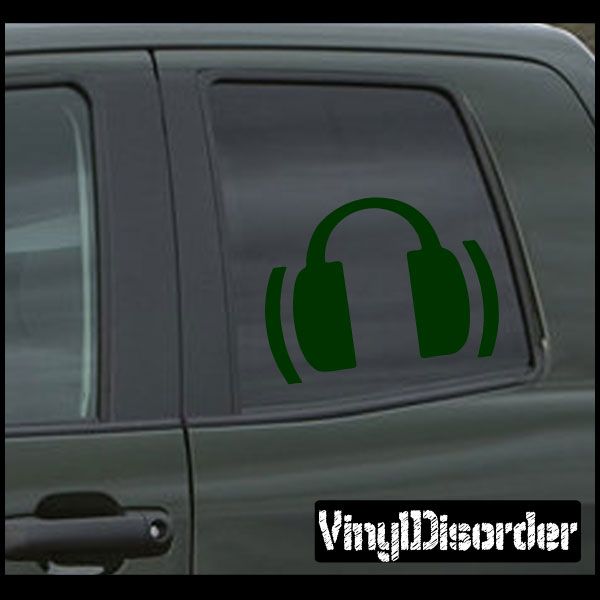 Image of Jimmy eat world Headphones Decal