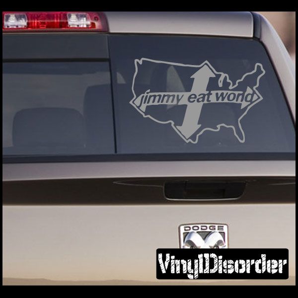 Image of Jimmy Eat World US Decal