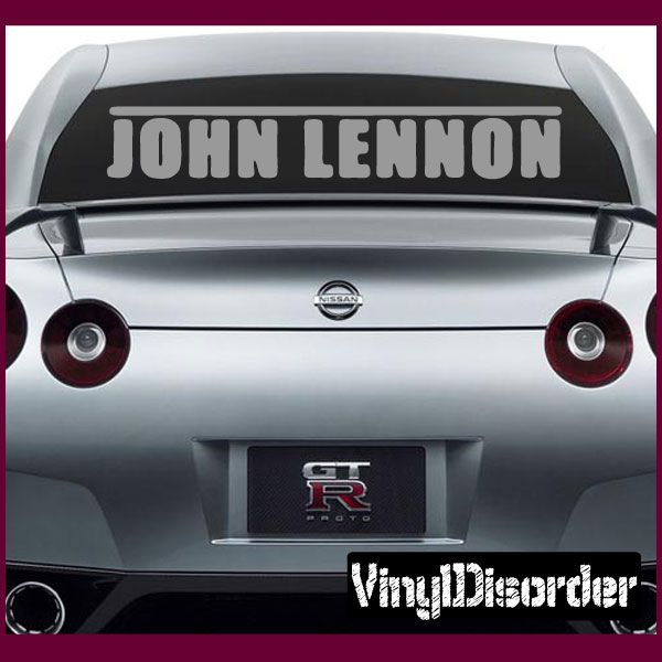 Image of John Lennon Decal