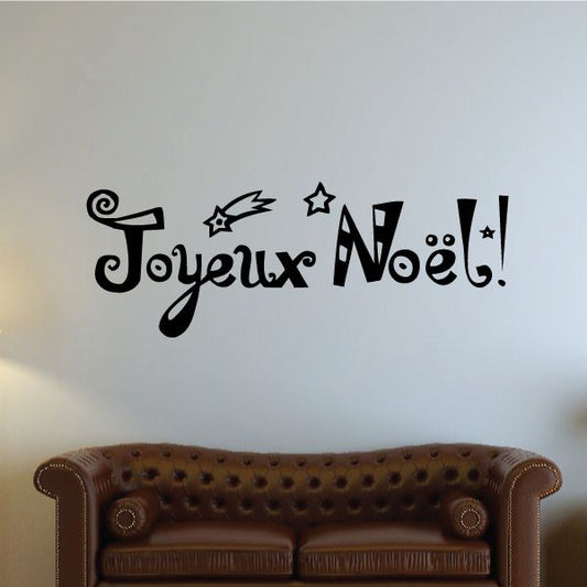 Image of Joyeux Noel Fun Decal