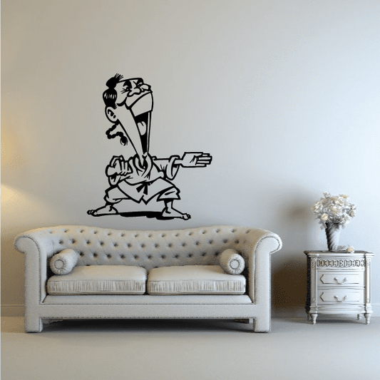 Image of Judo Chop Kung Fu Decal