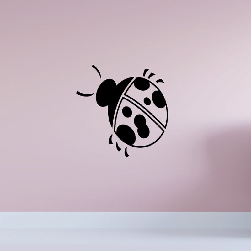 Image of Julie the Ladybug Decal