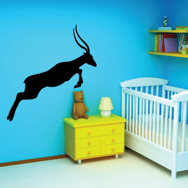 Image of Jumping Antelope Decal