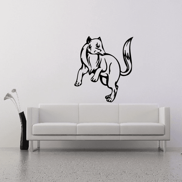 Image of Jumping Fox Decal