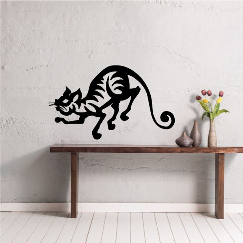 Image of Jungle Cat Prowling Decal