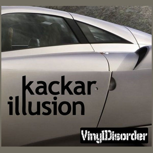 Image of Kackar Illusion Decal