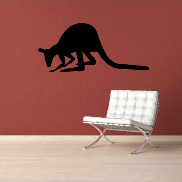 Image of Kangaroo Scavenging Decal