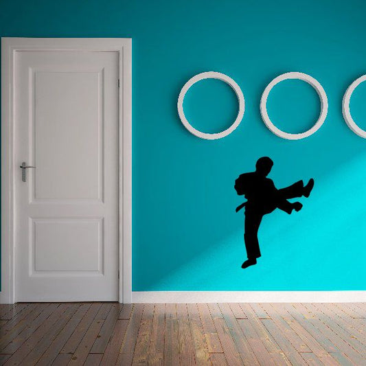 Image of Karate Wall Decal - Vinyl Decal - Car Decal - AL 022