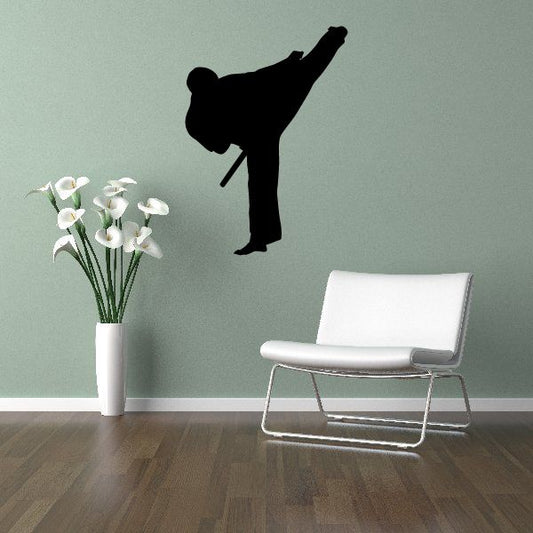 Image of Karate Wall Decal - Vinyl Decal - Car Decal - AL 026