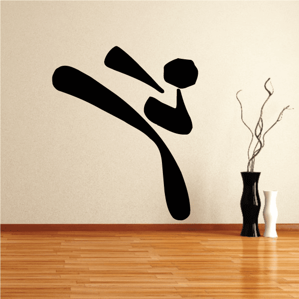 Image of Karate Wall Decal - Vinyl Decal - Car Decal - Bl007