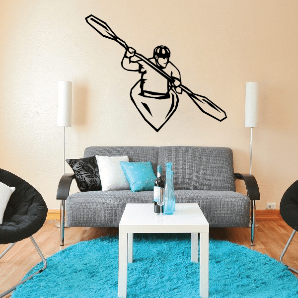 Image of Kayak Wall Decal - Vinyl Decal - Car Decal - SM001