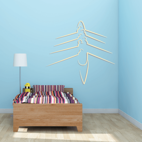 Image of Kayak Wall Decal - Vinyl Sticker - Car Sticker - Die Cut Sticker - CDScolor001