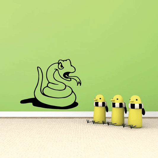 Image of Kids Snake Hissing Decal