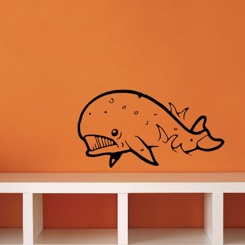 Image of Kids Whale Decal