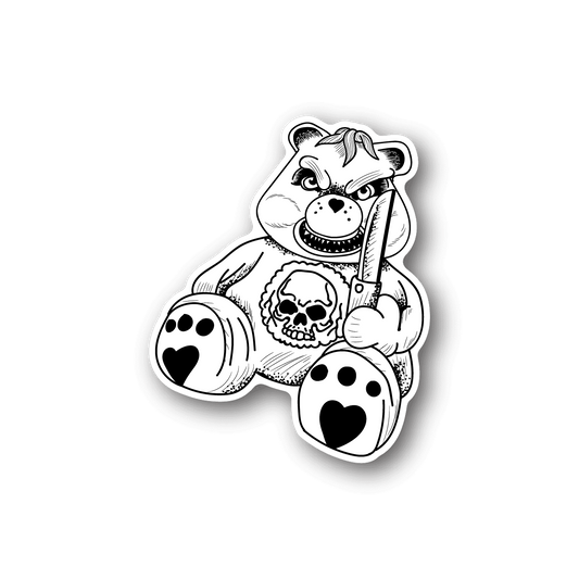 Image of Killer Teddy Bear Sticker