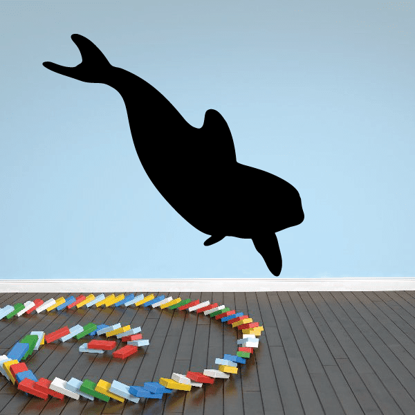 Image of Killer Whale Turn Swimming Decal