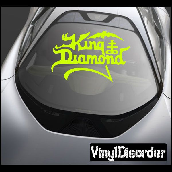 Image of King Diamond Decal