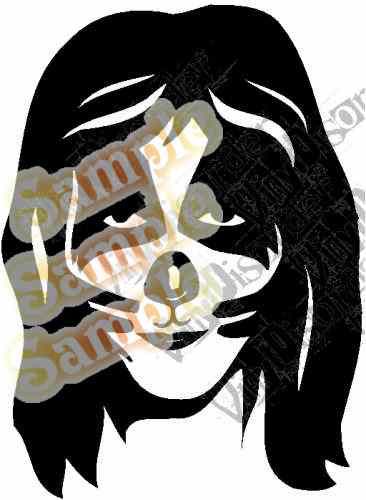 Image of Kiss Cat Decal