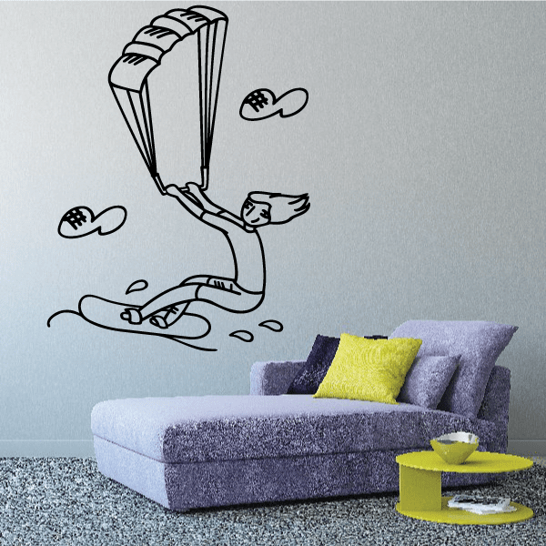 Image of Kite Surfer Decal