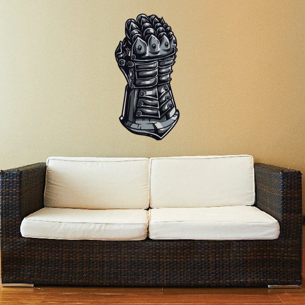 Image of Knight Armor Glove Sticker